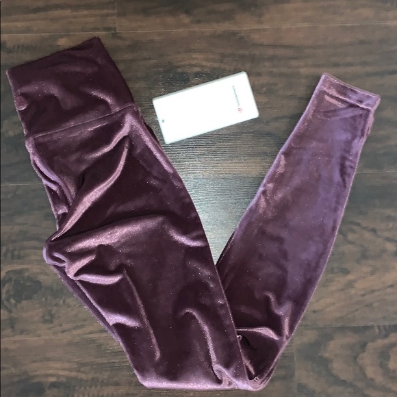 lululemon athletica Pants - NWT Lululemon Wunder Under HR Lounge Velvet Tights